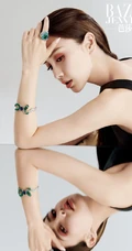 angelababy华贵优雅服装写真大片登杂志美照