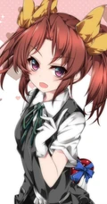 棕色双马尾动漫少女，那些可爱又气质的二次元刷马尾女孩高清图集