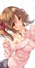 棕色双马尾动漫少女，那些可爱又气质的二次元刷马尾女孩高清图集