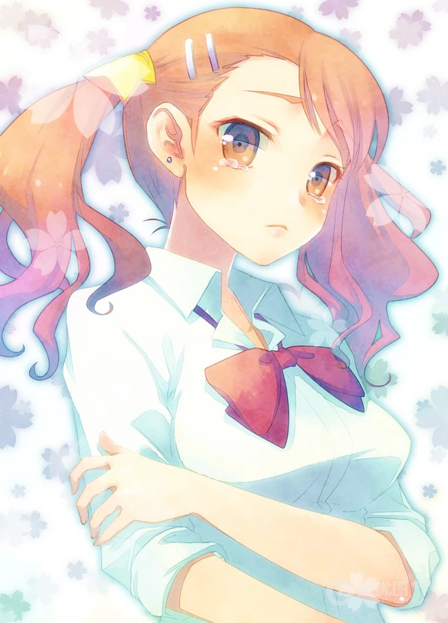 棕色双马尾动漫少女，那些可爱又气质的二次元刷马尾女孩高清图集