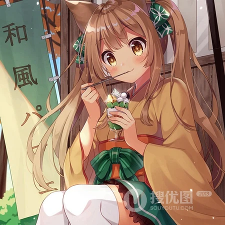 有点萌，有点可爱，还有点气质，二次元动漫女生头像图片