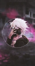 热门动漫人物相框拼贴插画手机壁纸