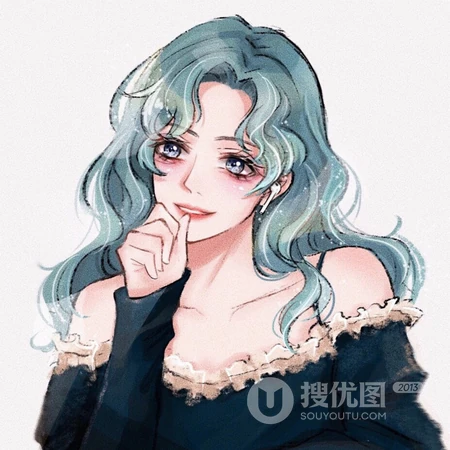 我是少女，各类动漫少女创意闺蜜头像