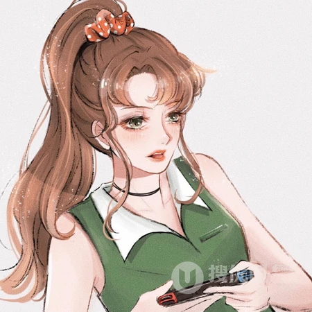 我是少女，各类动漫少女创意闺蜜头像