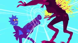 成人动画&ldquo;Rick和Morty&rdquo;创意插画桌面壁纸