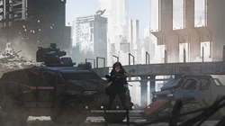 战术策略养成类游戏&ldquo;少女前线&rdquo;4K原画壁纸
