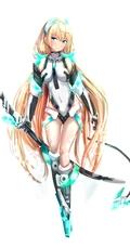 简洁纯白色背景动漫少女手机壁纸6月22日推荐合集