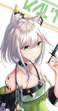 简洁纯白色背景动漫少女手机壁纸6月22日推荐合集
