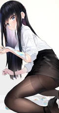 简洁纯白色背景动漫少女手机壁纸6月22日推荐合集