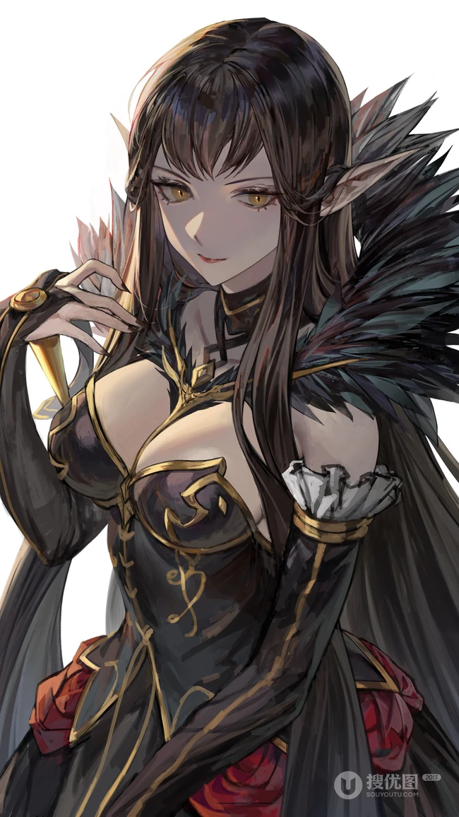 简洁纯白色背景动漫少女手机壁纸6月22日推荐合集
