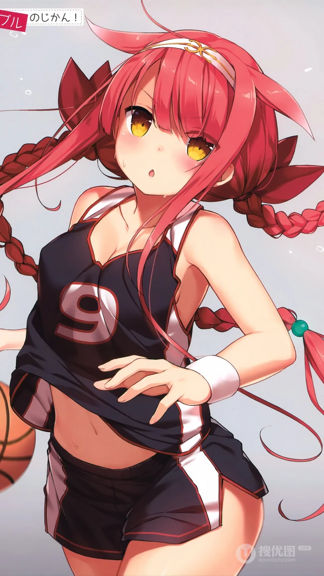 简洁纯白色背景动漫少女手机壁纸6月22日推荐合集