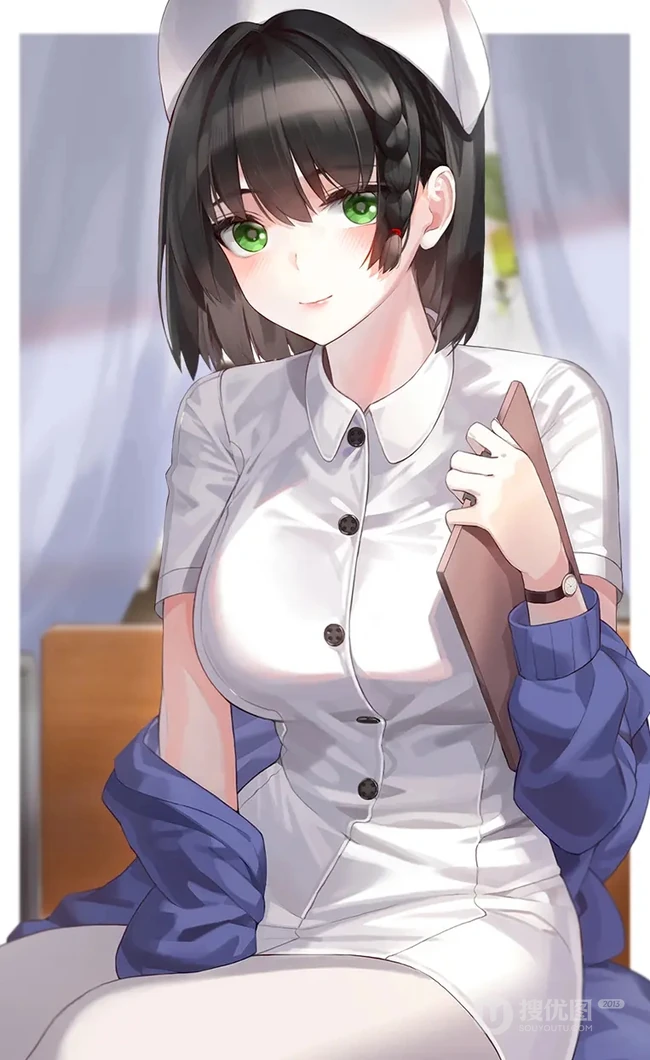 这完美的纤细线条，大长腿，精选气质二次元动漫女生插画图片集
