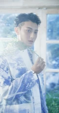 黄子韬帅气刻痕发型为新歌单曲宣传写真照