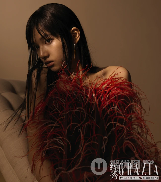 刘柏辛，张婧仪《红秀GRAZIA》杂志优美写真
