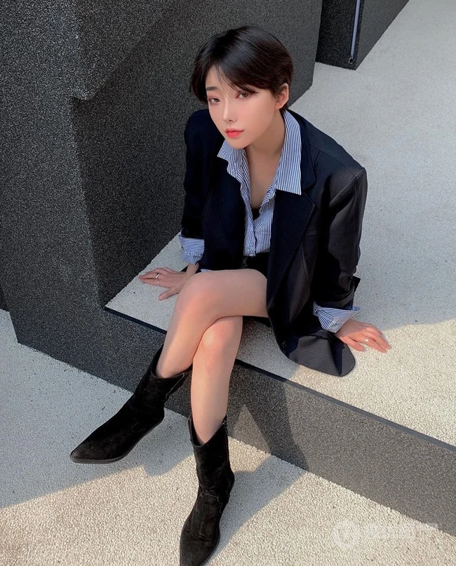 女生超短发，你敢尝试这种&ldquo;帅气&rdquo;又清爽的假小子中性发型吗？ 第15张