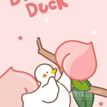 逗比又可爱的卡通鸭头像，搞笑好玩的卡通动物鸭头像图片分享