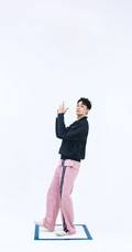 阳光帅气的男演员、模特儿施柏宇写真图片