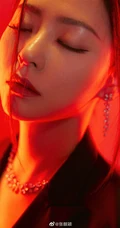 张靓颖高清近距离美拍写真照片