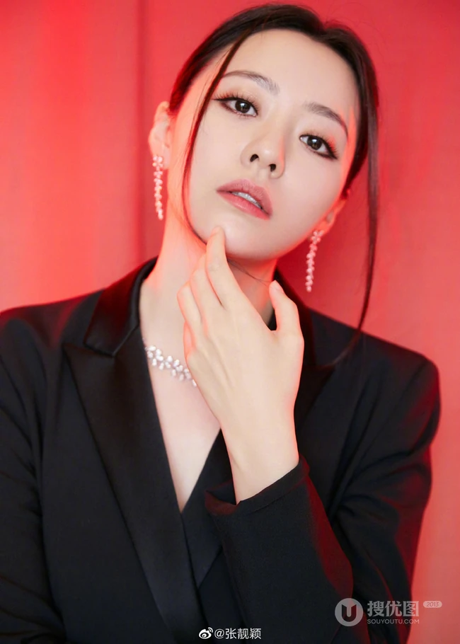 张靓颖高清近距离美拍写真照片