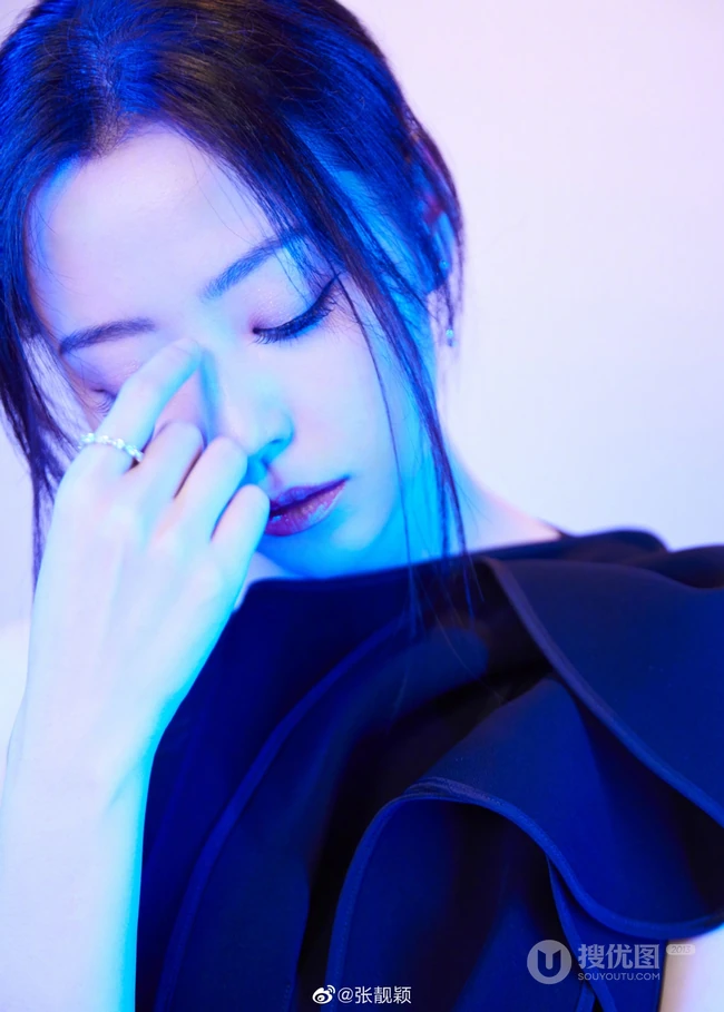 张靓颖高清近距离美拍写真照片