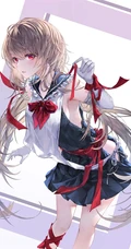 精美好看的动漫人物插画，精选二次元动漫少女人物插画图集欣赏