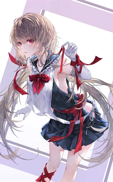 精美好看的动漫人物插画，精选二次元动漫少女人物插画图集欣赏