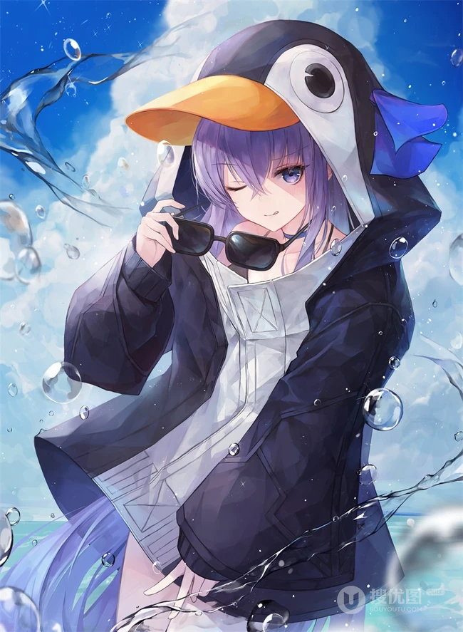 精美好看的动漫人物插画，精选二次元动漫少女人物插画图集欣赏