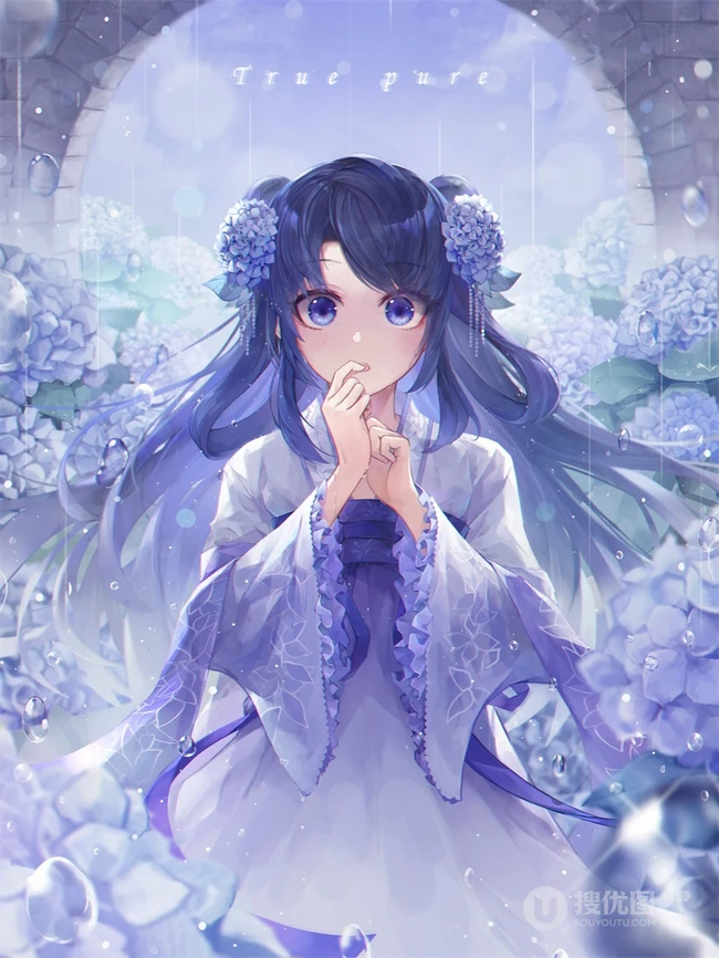 精美好看的动漫人物插画，精选二次元动漫少女人物插画图集欣赏
