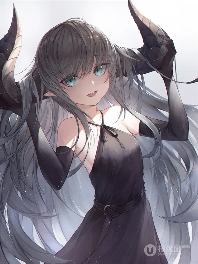 精美好看的动漫人物插画，精选二次元动漫少女人物插画图集欣赏