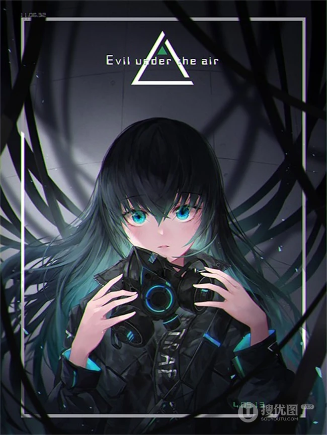 精美好看的动漫人物插画，精选二次元动漫少女人物插画图集欣赏