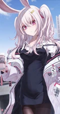 经典披肩双马尾女孩，二次元动漫双马尾少女插画图片合集
