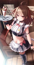 经典披肩双马尾女孩，二次元动漫双马尾少女插画图片合集