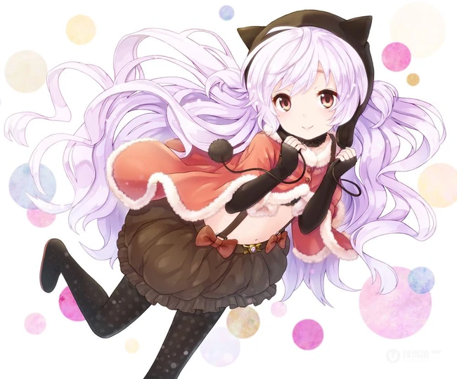 经典披肩双马尾女孩，二次元动漫双马尾少女插画图片合集