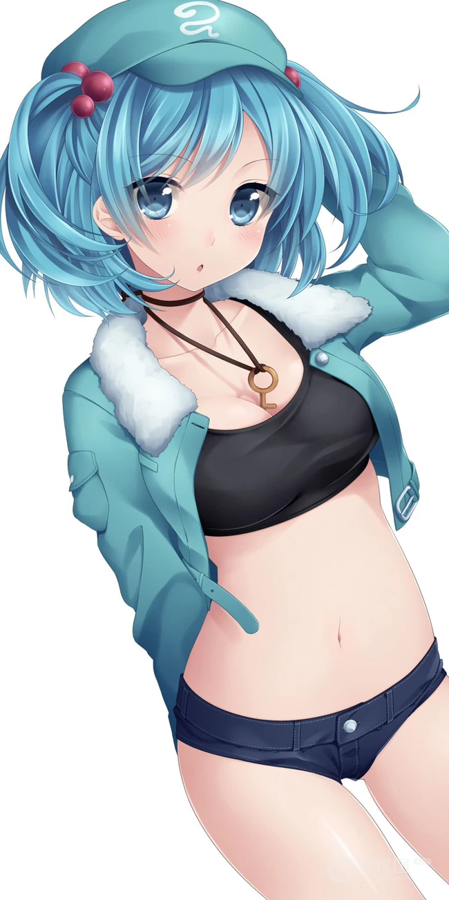 经典披肩双马尾女孩，二次元动漫双马尾少女插画图片合集
