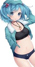 经典披肩双马尾女孩，二次元动漫双马尾少女插画图片合集