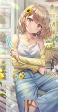 二次元的女孩怎么都这么好康，精选二次元动漫少女大神作品合集