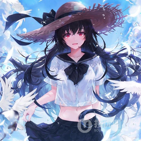 很有性格，与众不同的二次元卡通少女头像，2020最火动漫女生头像图片