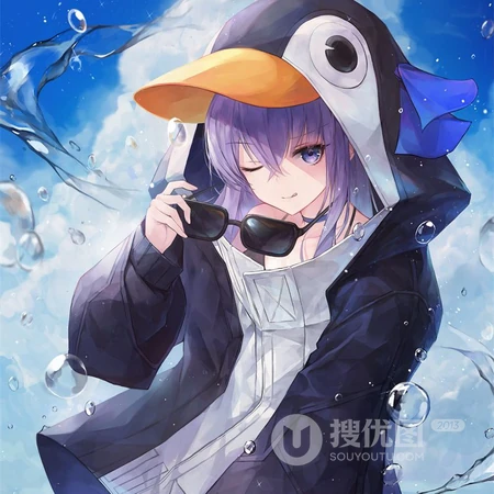 很有性格，与众不同的二次元卡通少女头像，2020最火动漫女生头像图片