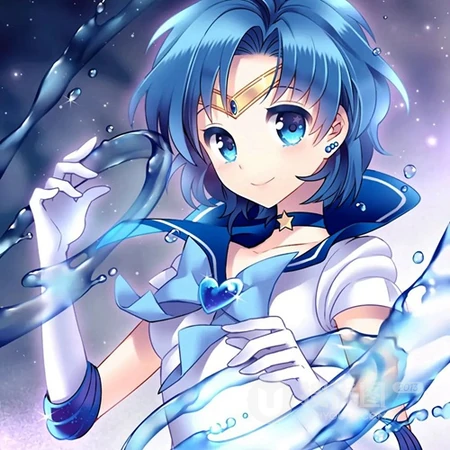 少女战士头像，超好看的不同电视风格的少女战士手绘头像图片