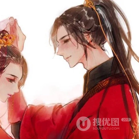 古风情侣头像，充满了浪漫，意境，唯美等元素的最火古风插画头像图片集