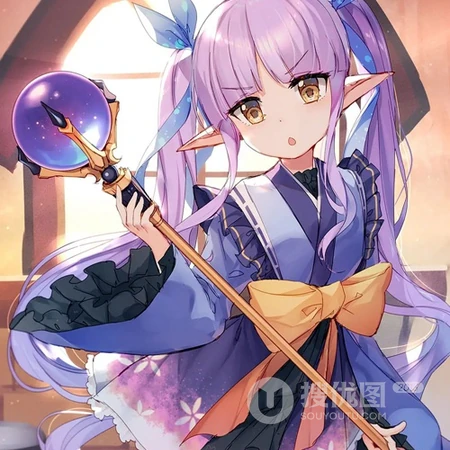 可爱动漫小女生，小女孩头像，某动漫游戏里好看可爱的二次元人物头像图片