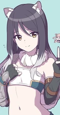 动漫人物闺蜜篇，公主连结初音和栞（睡美人与病弱白虎）姐妹情深图片