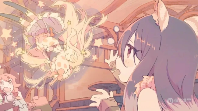 动漫人物闺蜜篇，公主连结初音和栞（睡美人与病弱白虎）姐妹情深图片