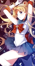 不同画师绘画的少女战士，二次元动漫少女战士精少女人物图片集