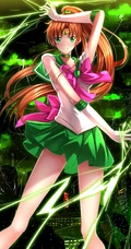 不同画师绘画的少女战士，二次元动漫少女战士精少女人物图片集
