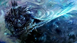 经典竞技游戏&ldquo;魔兽世界&rdquo;人物原型插画高清壁纸图片