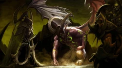 经典竞技游戏&ldquo;魔兽世界&rdquo;人物原型插画高清壁纸图片