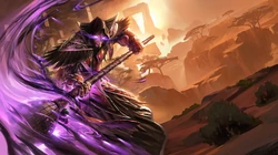 经典竞技游戏&ldquo;魔兽世界&rdquo;人物原型插画高清壁纸图片