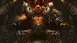 经典竞技游戏&ldquo;魔兽世界&rdquo;人物原型插画高清壁纸图片