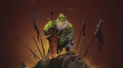 经典竞技游戏&ldquo;魔兽世界&rdquo;人物原型插画高清壁纸图片